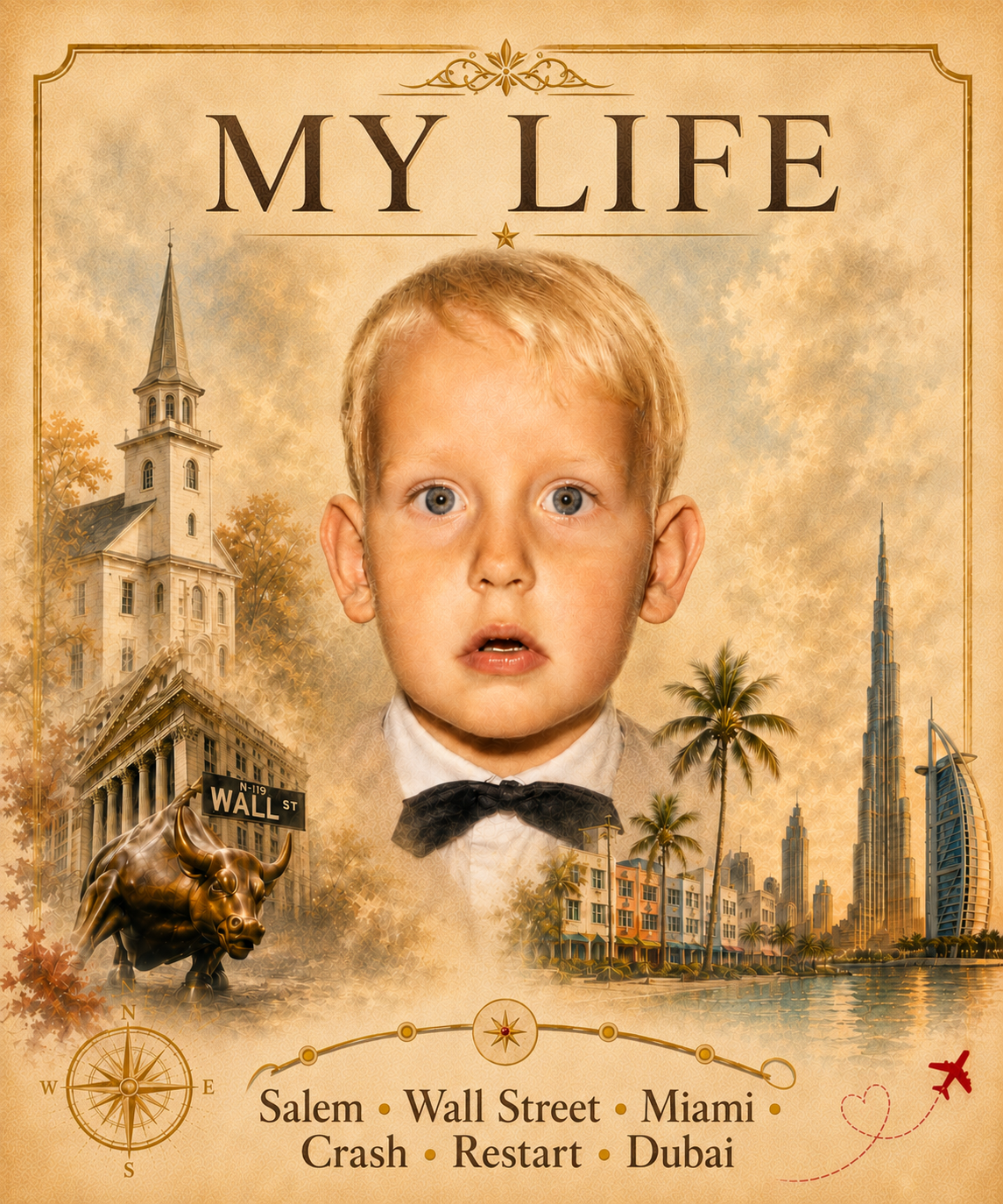 Mein Leben – Salem, Wall Street, Miami, Crash, Restart, Dubai